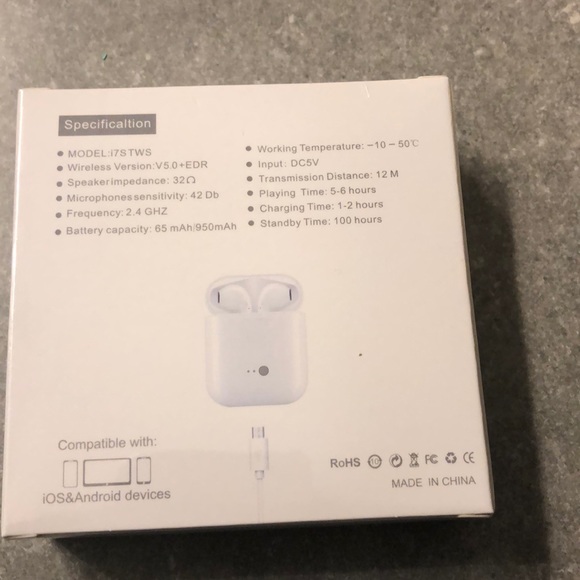 Mini single wireless Bluetooth Air buds - Picture 3 of 5